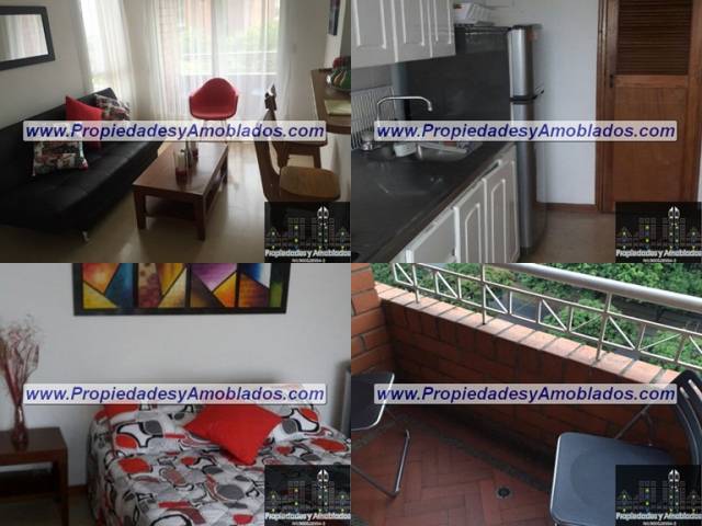 Apartaestudio Amoblado para la Renta en el poblado Cód. 10425