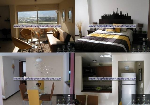 Apartamento Amoblado en el Poblado  Cód.  10042