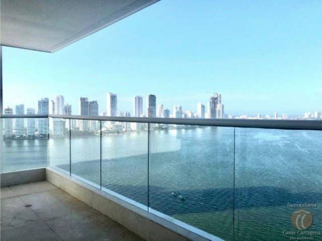 VENTA APARTAMENTO FRENTE A LA BAHIA RAVELLO piso 11 CARTAGENA