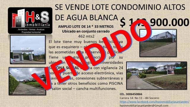 LOTE EN CONDOMINIO