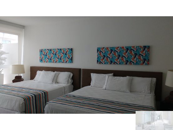 504. APARTAMENTO AMOBLADO MORROS ULTRA 2 ALCOBAS  CARTAGENA