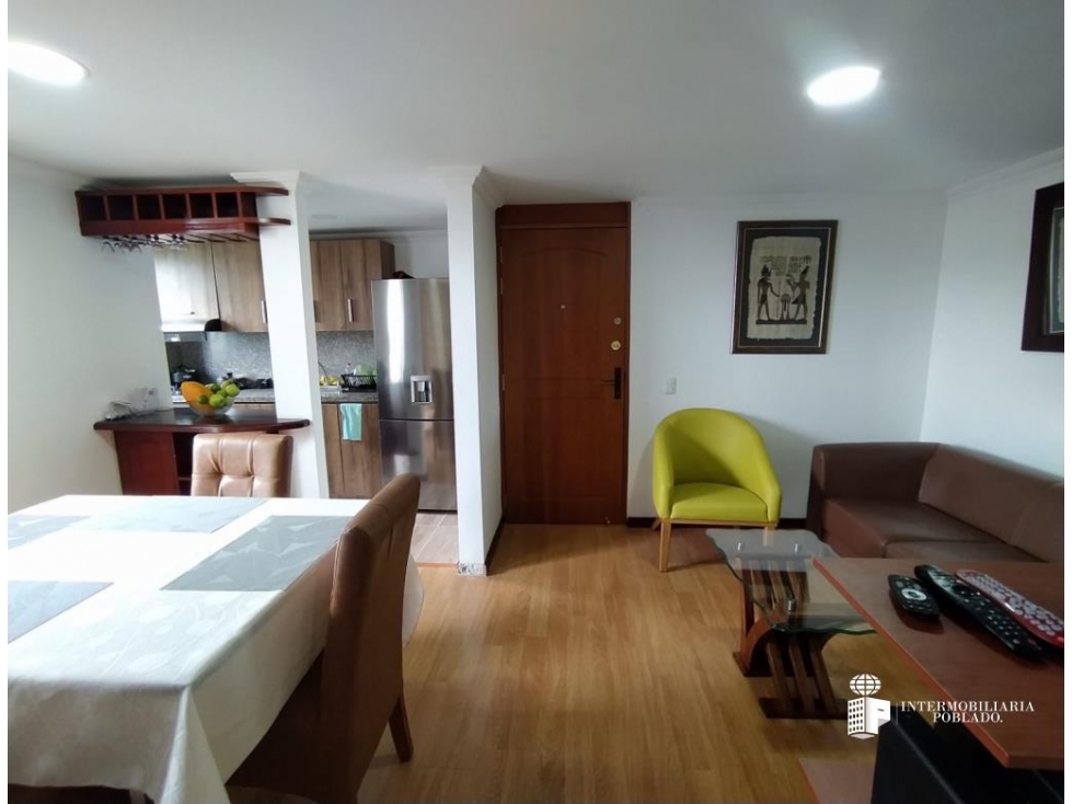 Apartamento amoblado en arriendo sector Manila