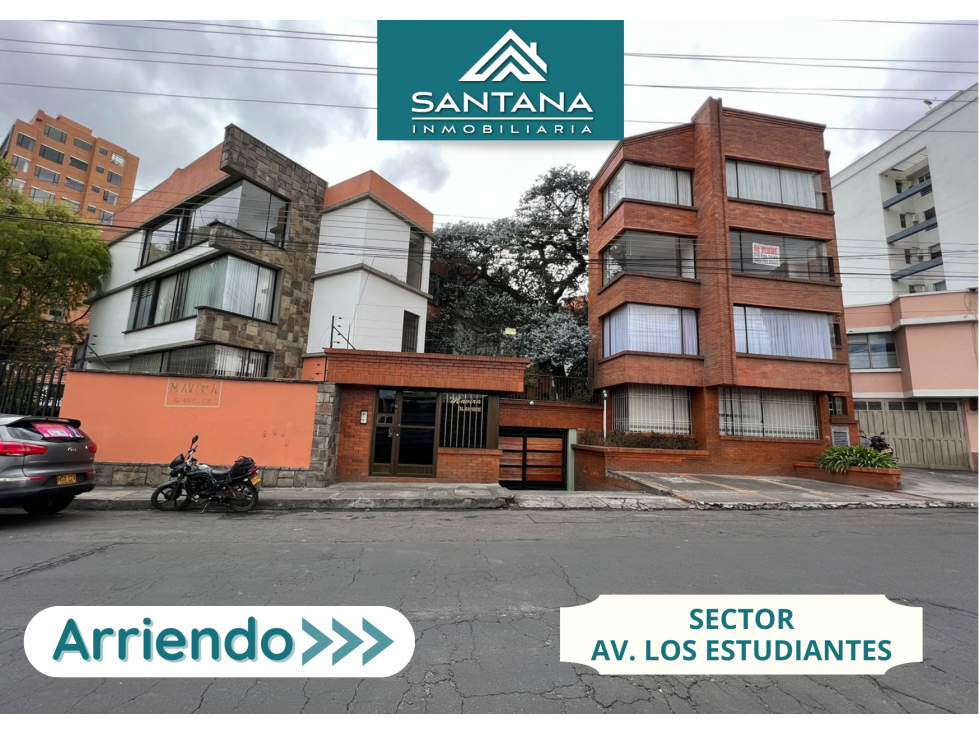 ARRIENDO APARTAMENTO SECTOR AVENIDA LOS ESTUDIANTES