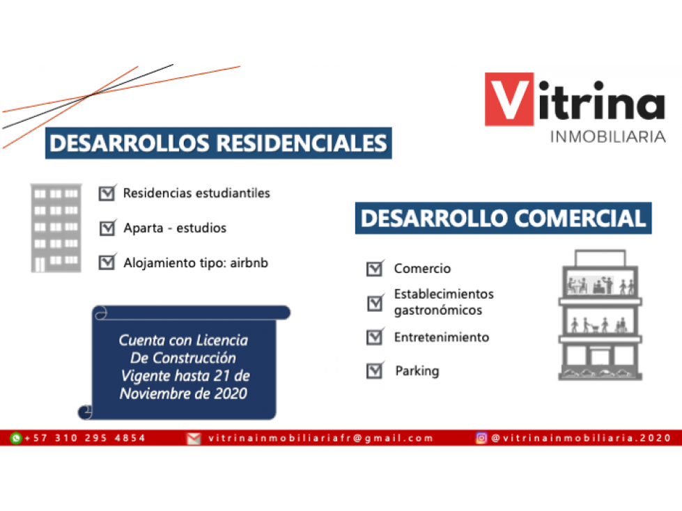 Vitrina Inmobiliaria Vende Lote las aguas