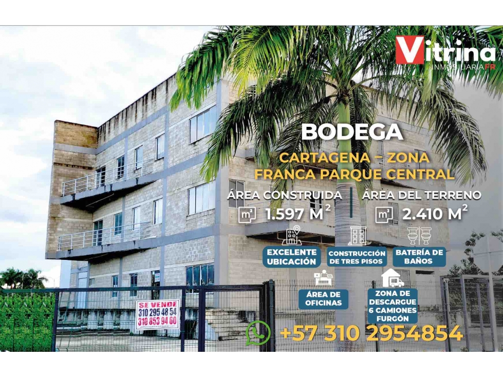 Bodega en venta - Turbaco - Bolívar