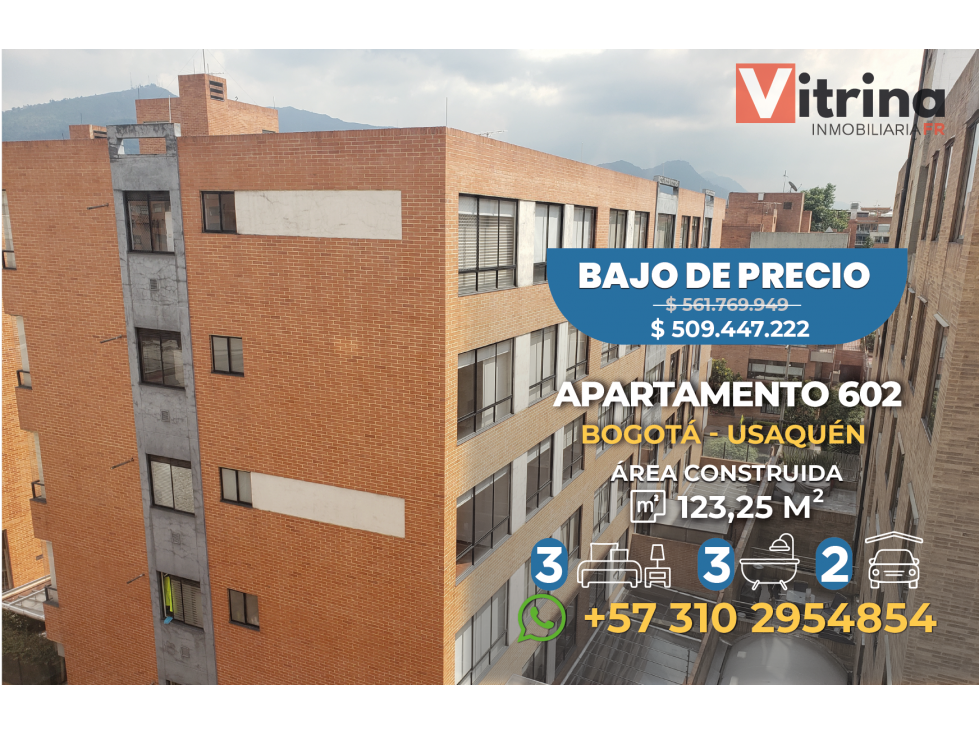 Apartamento en Santa Bárbara