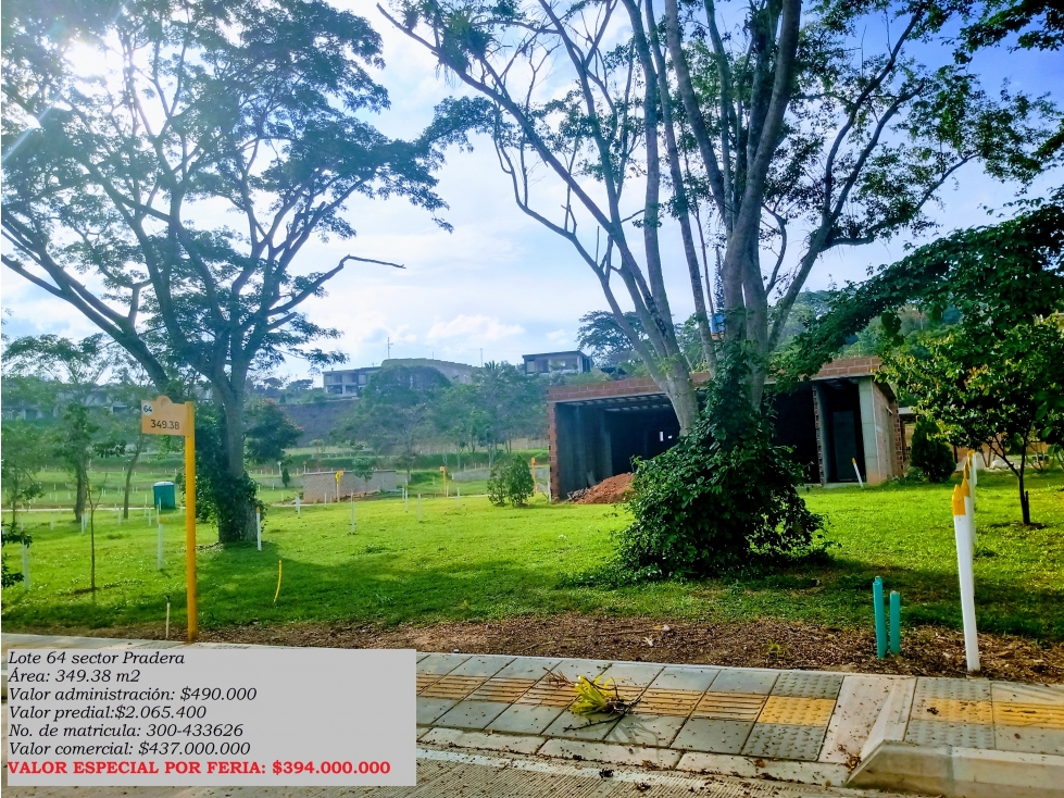 Lote conjunto campestre Park House, Girón Santander