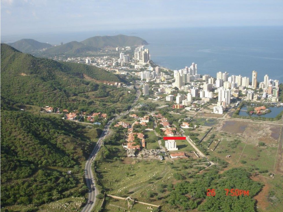 Venta permuto lote santa marta rodadero reservado. (C.P)