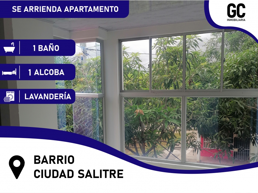 Se arrienda aparta-estudio  el barrio Ciudad Salitre en Soledad