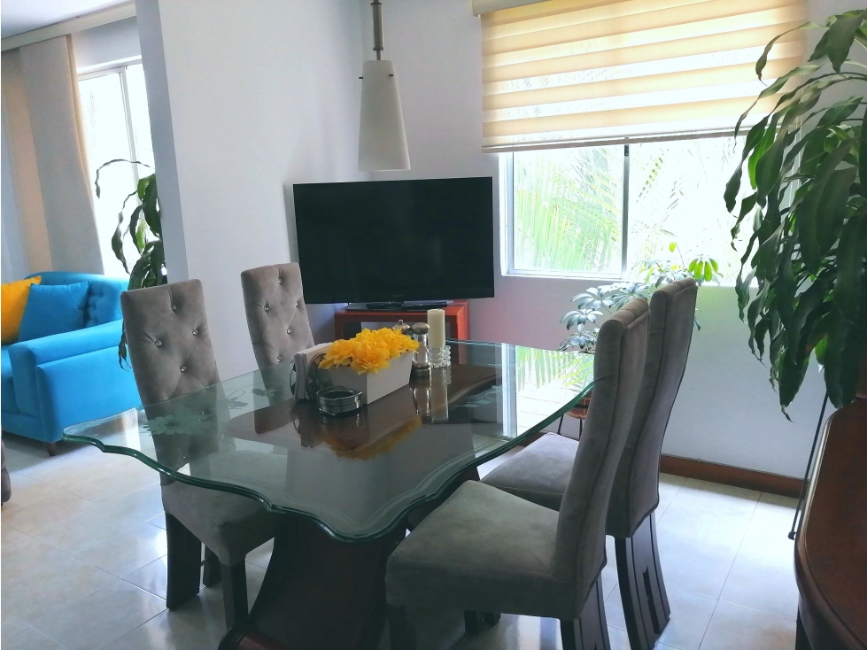 Venta de apartamento de 72Mt2 en el Refugio, Sur de Cali, 9622.