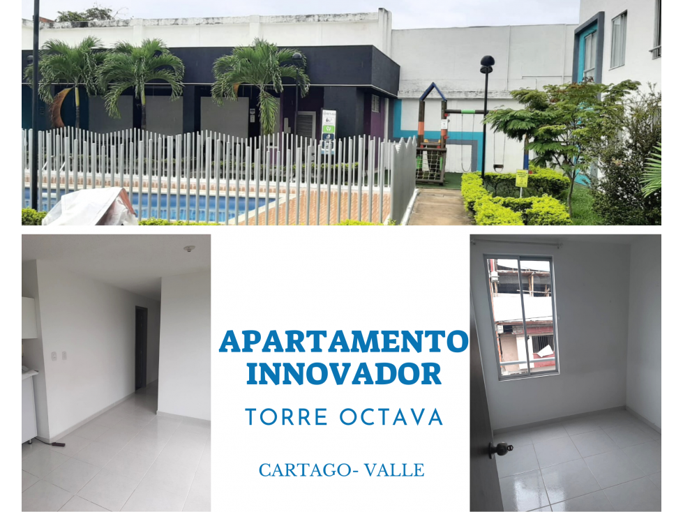 VENTA APARTAMENTO TORRE OCTAVA- CARTAGO VALLE 9651-0