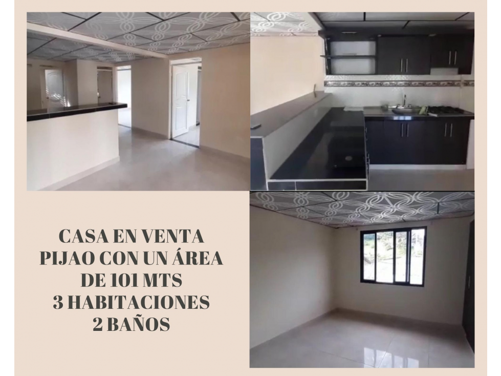 CASA REMODELADA EN VENTA EN PIJAO 1812