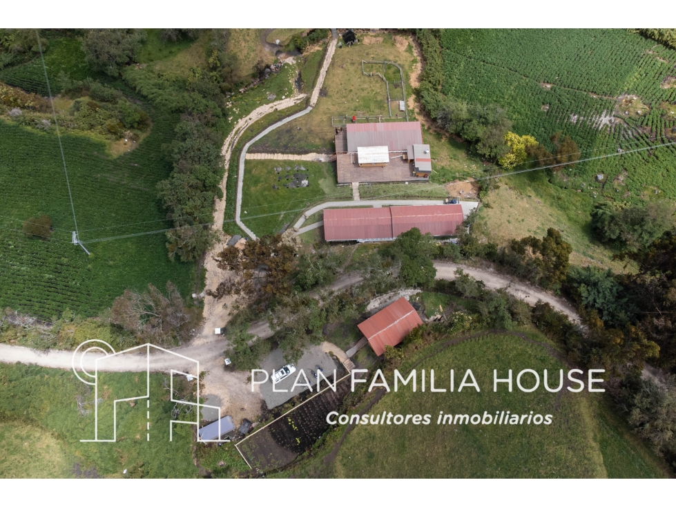 hermoso lote con proyecto de glamping en guatavita