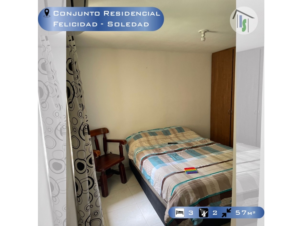 Conjunto Residencial Felicidad - Apartamento en venta