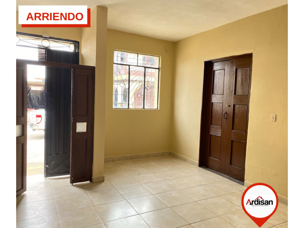 ARRIENDO APARTAMENTO PRIMER PISO CENTRAL CERCA AL BODEGON