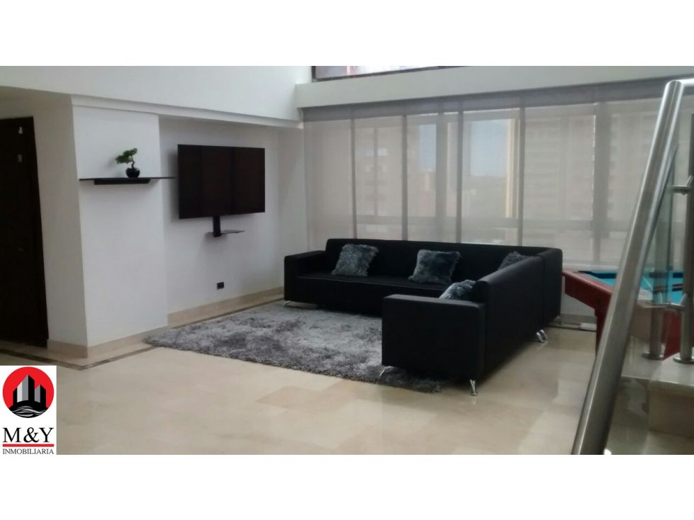 Penthouse Amoblado en el Poblado, Días o por  Mes