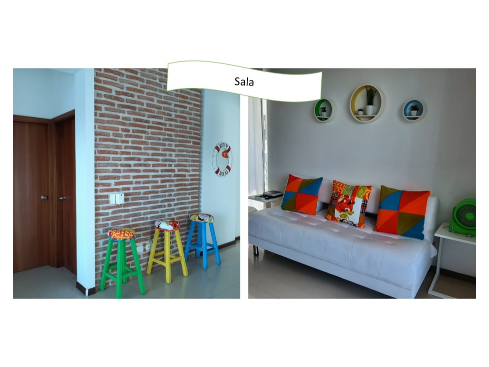 SE VENDE APARTAMENTO EN ZONA TURISTICA DE CARTAGENA