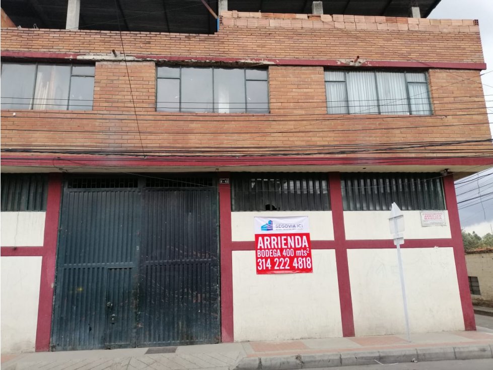 ARRIENDO BODEGA FUNZA CUNDINAMARCA