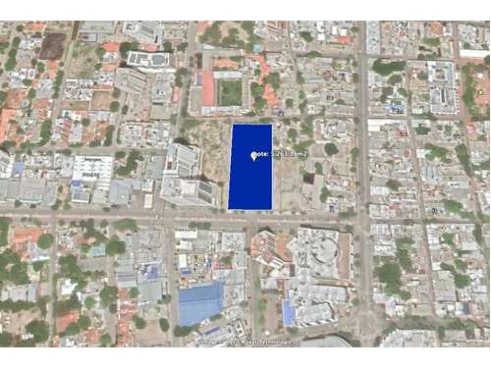 Se vende lote para desarrollo en el Sector del Prado, Santa Marta