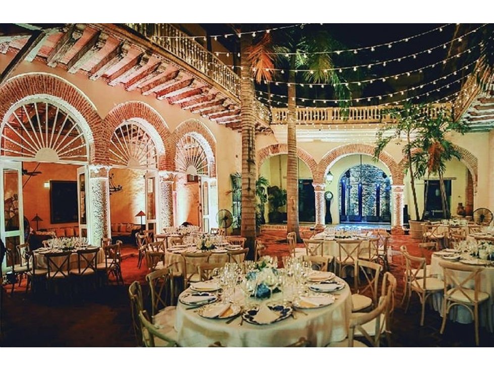 CASA PARA BODAS Y EVENTOS EN EL CENTRO HISTORICO CARTAGENA