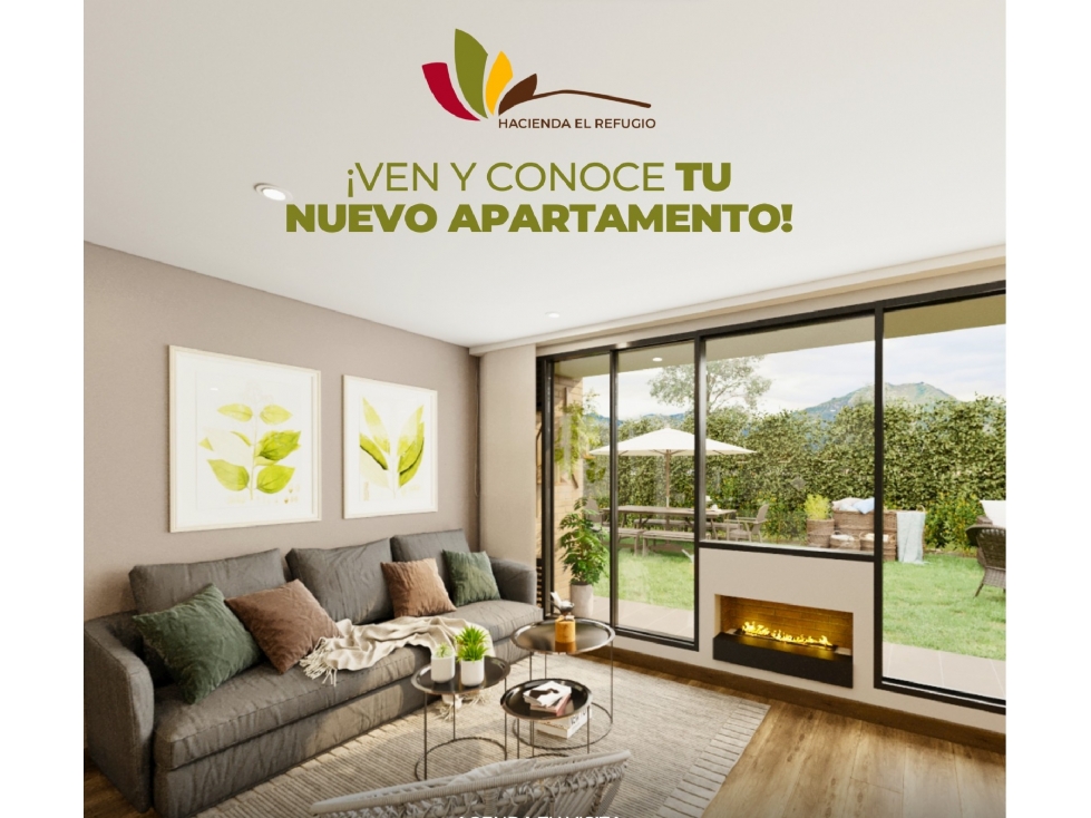 Venta apto Cajicá - Cundinamarca  Hacienda el Refugio - Cesión