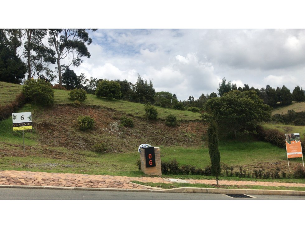 Lote en venta Envigado Alto de Palmas