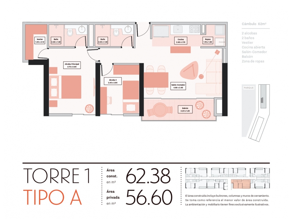 Venta Apartamento cesion derechos , Rionegro Ant.