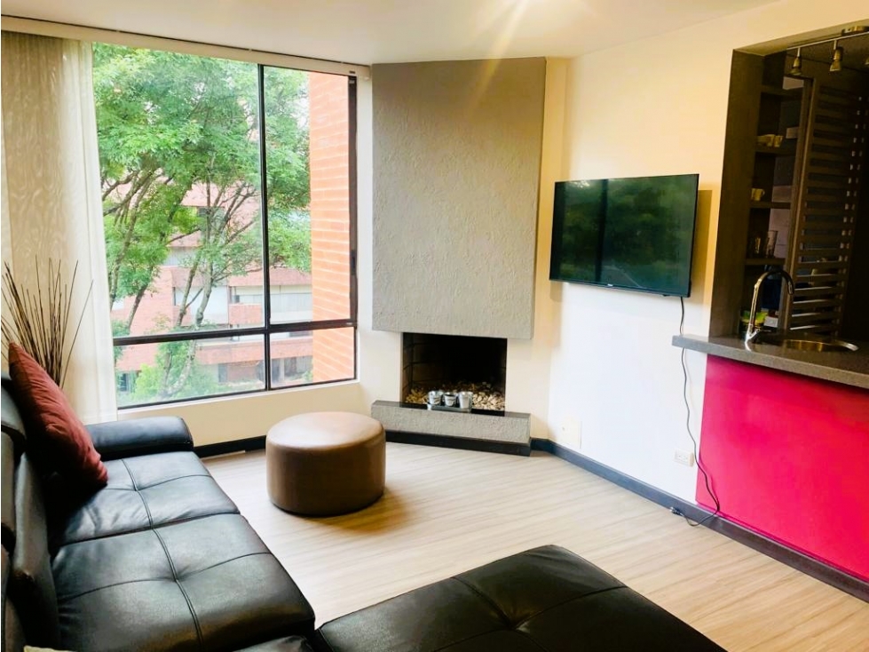 Apartamento amoblado en arriendo Chico