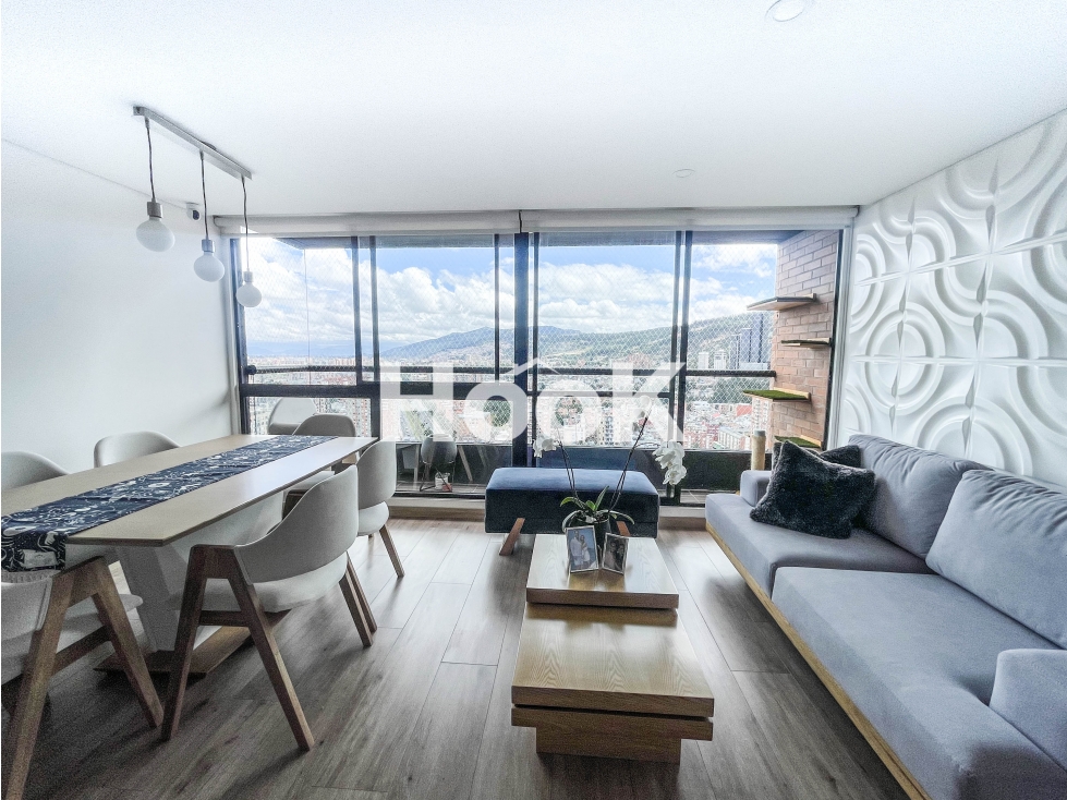 Apartamento con increible vista para venta en Cedritos