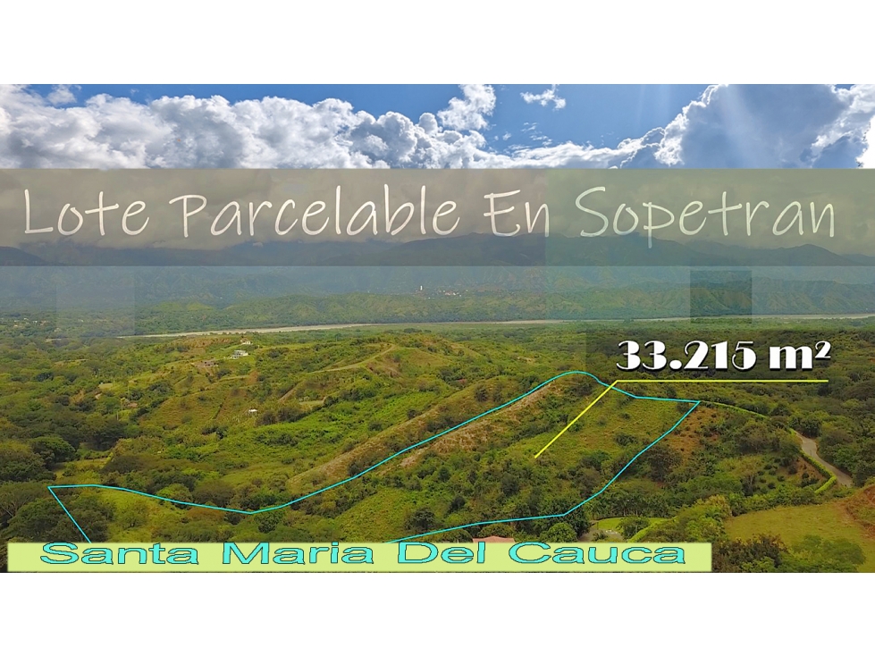 Lote Parcelable De 33.215 m² En Sopetran