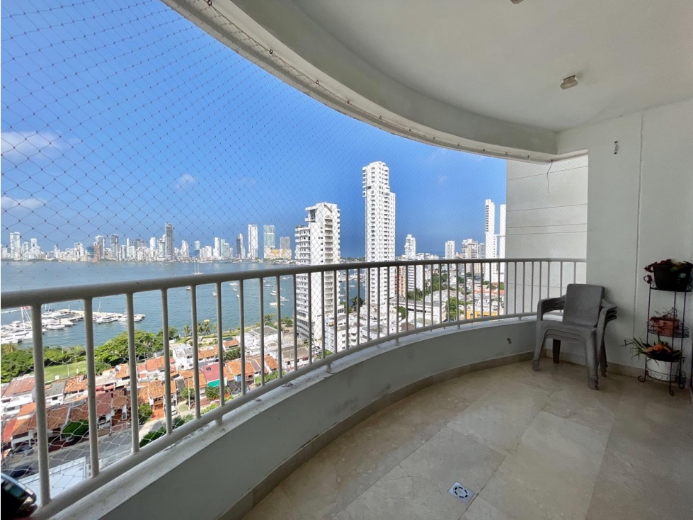 Vendo apartamento en Manga con vista a la Bahia