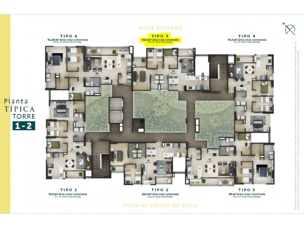 Venta de apartamento en proyecto Aqua, Rionegro