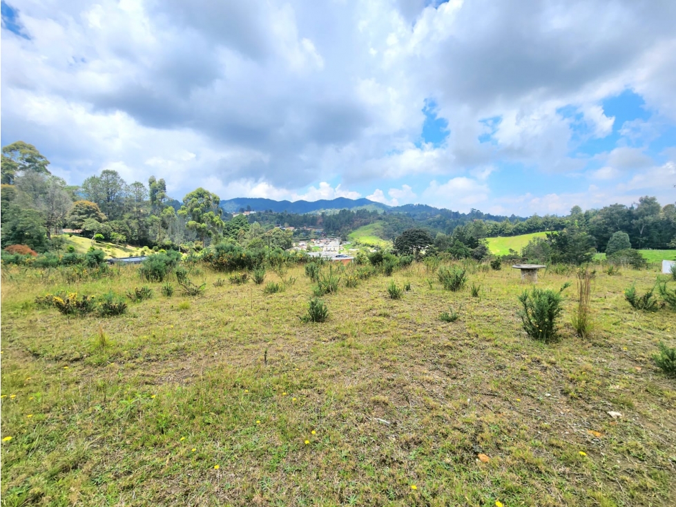 Venta de lote en vereda Alto Grande, El Carmen de Viboral