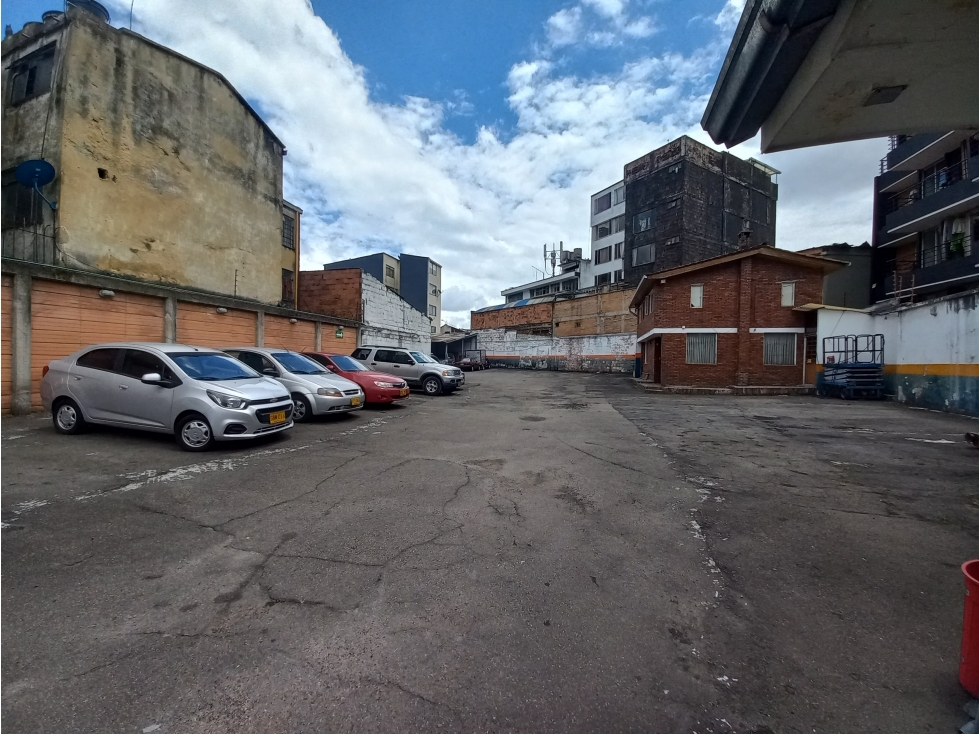 VENTA EXCELENTE LOTE PARA INVERSIÓN BIEN UBICADO EN SAN DIEGO BOGOTA