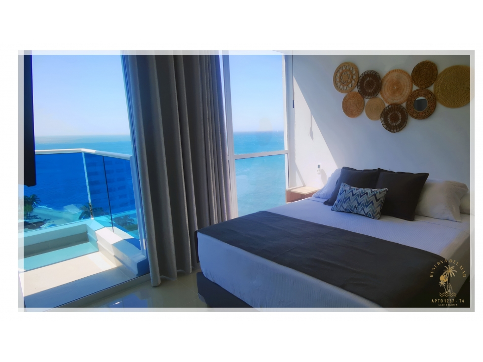 Apartamento con espectacular vista al mar