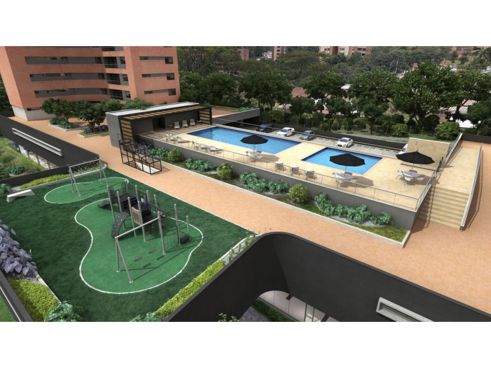 Moderno apartamento en el corazón del Poblado, Medellin.