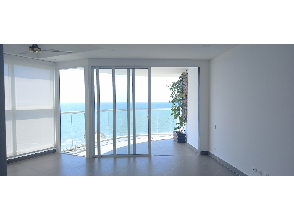 Cartagena Venta Apartamento crespo con vista al mar