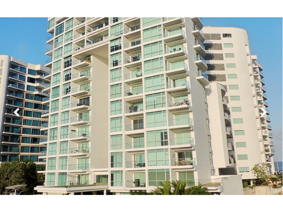 VENTA DE APARTAMENTO MURANO BEACH  CARTAGENA