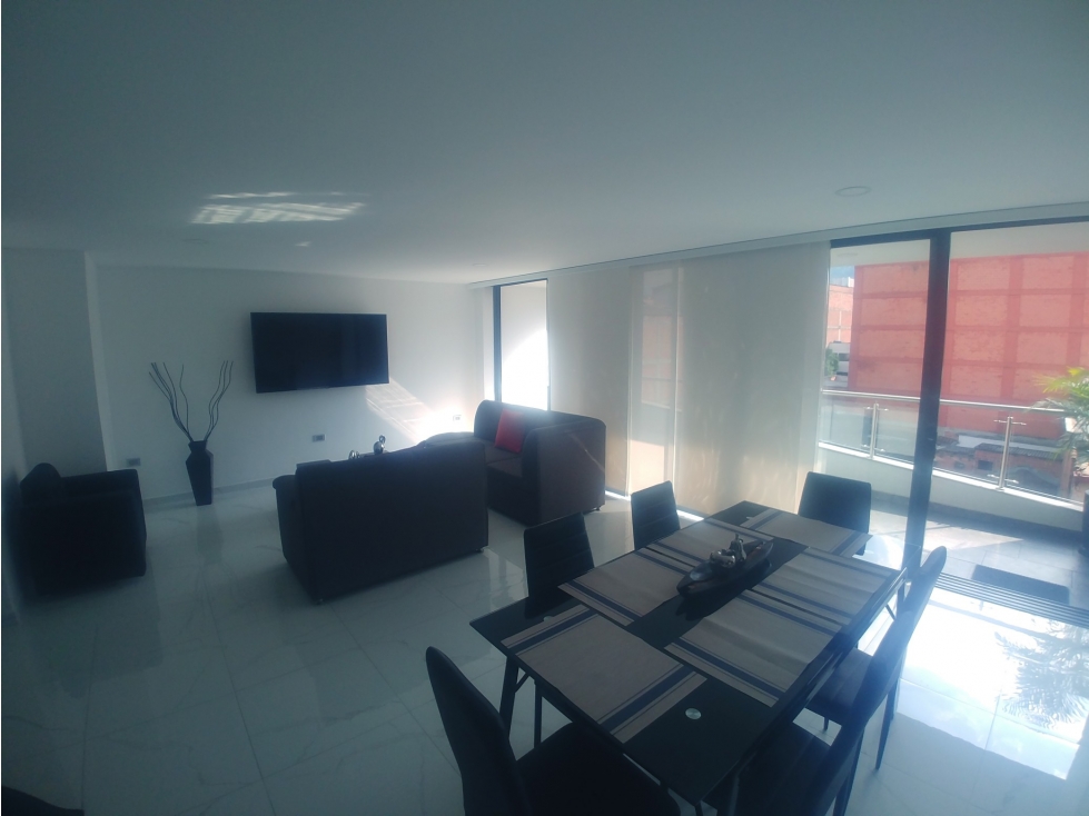 Apartamento amoblado para alquiler en Envigado - Barrio Mesa