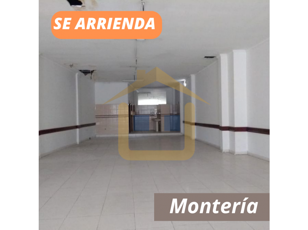 LOCAL EN ARRIENDO, ZONA CENTRICA DE LA  CIUDAD DE MONTERIA.