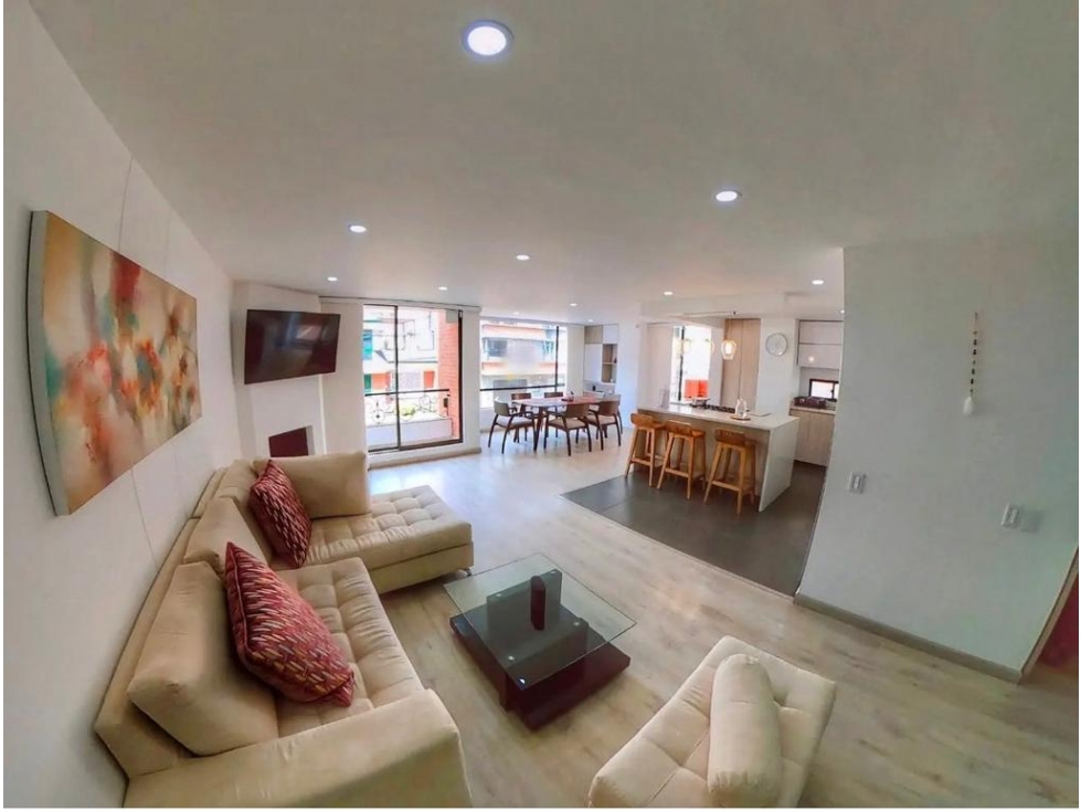 VENTA HERMOSO APARTAMENTO CHICO NORTE