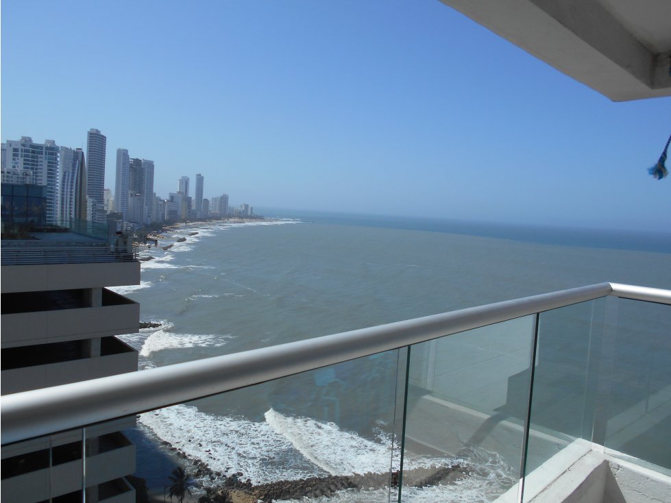 Vendo apartamento Bocagrande vista al mar