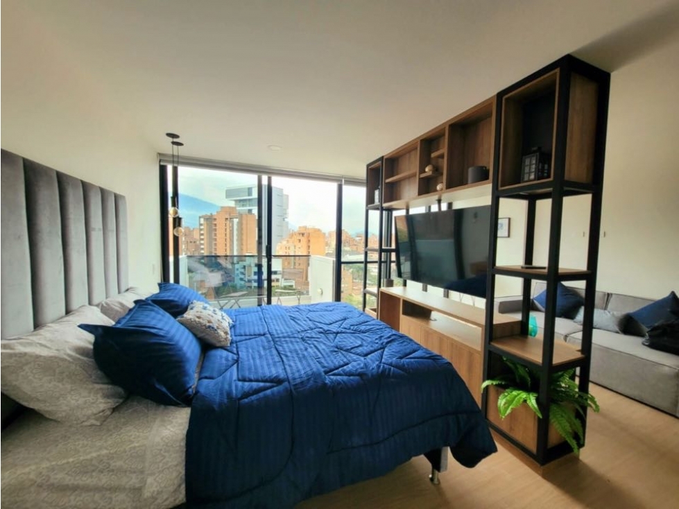 Amoblado Hermoso Estudio En Laureles - Medellin - Por Dias y Meses