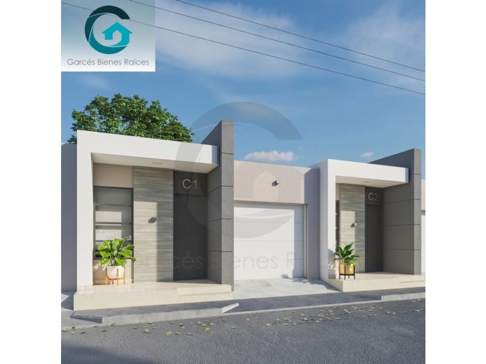 Casas en venta sobre plano