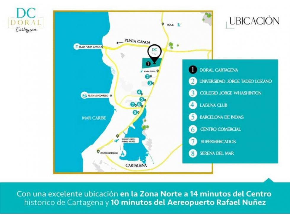 Doral Cartagena. Zona norte, *De contado. Proyecto nuevo,  Provivienda