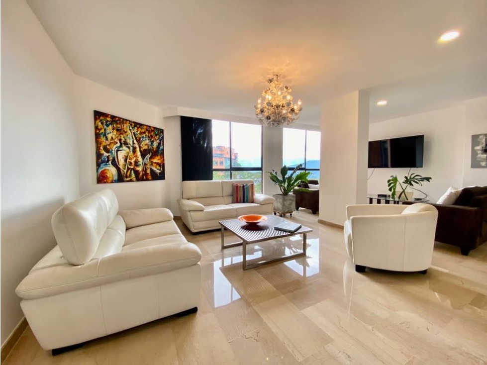 Espectacular Apartamento para Renta Amoblada en El Poblado