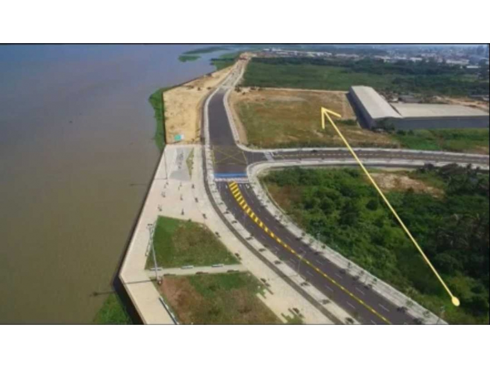 Lote en Venta Calle 72 Frente al Gran Malecón del Rio Barranquilla