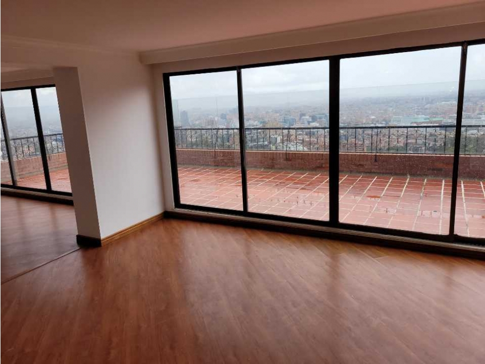 VENDO APARTAMENTO CON TERRAZA CHICO ALTO BOGOTA